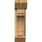Ekena Millwork Merced Slat Rough Sawn Bracket w/ Offset Brace, Western Red Cedar, 6"W x 18"D x 22"H BKT0604X18X22MRC06RWR - alternate 2